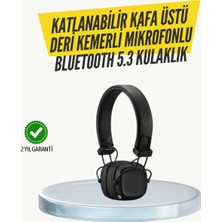 Vintessy Ergonomik Konforlu Kablosuz Kulak Üstü Bluetooth Kulaklık