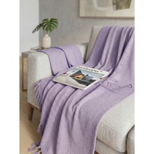 Grape Textile Balık Sırtı Serisi/lila/koltuk Örtüsü