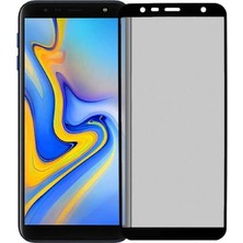 ZM Store Galaxy J4 Plus Uyumlu Kenarları Siyah Davin Mat Seramik Ekran Koruyucu