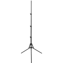 Ayex LS-200F Işık Ayağı 200CM – Katlanabilir, 4 Kademeli, Metal Gövde, Stüdyo Işık ve Softbox Uyumlu Light Stand