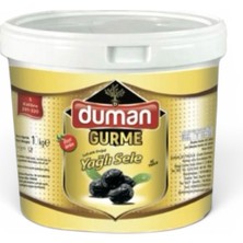 Duman Gurme Gemlik Yağlı Sele Siyah Zeytin S Kalibre (290-320) Klb 5 kg
