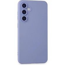 Vintessy Samsung Galaxy S24 Kılıf Nano Içi Kadife Silikon - Lila