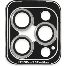 Vintessy Joko Apple Iphone 15 Pro Max Pvd Metal Kamera Lens - Gümüş