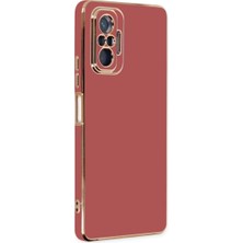 Vintessy Xiaomi Redmi Note 10 Pro Kılıf Volet Silikon - Kırmızı