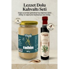Vitpek Taş Değirmen Tahin 600G & Keçiboynuzu Özü 320G