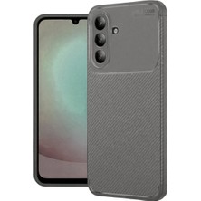 Vintessy Samsung Galaxy A56 Kılıf Auto Focus Karbon Kapak - Gri