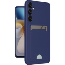 Vintessy Samsung Galaxy A26 Kılıf Kelvin Kartvizitli Silikon - Lacivert