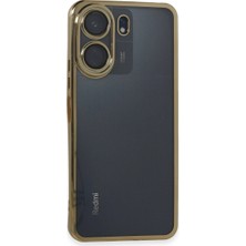Vintessy Xiaomi Redmi 13C Kılıf Razer Lensli Silikon - Gold