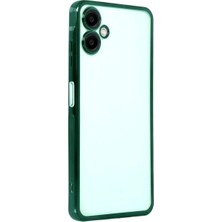 Vintessy Samsung Galaxy A07 4g Razer Lensli Silikon - Yeşil