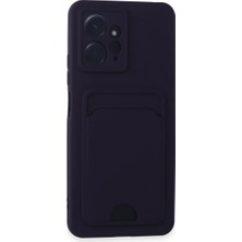 Vintessy Xiaomi Redmi Note 12 4g Kılıf Kelvin Kartvizitli Silikon - Derin Mor