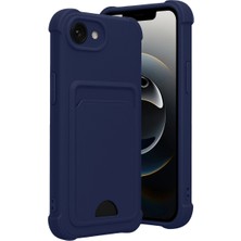 Vintessy Apple Iphone 16E Kelvin Kartvizitli Silikon - Lacivert