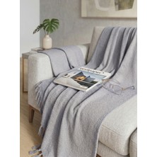 Grape Textile Balık Sırtı Serisi/gri/koltuk Örtüsü