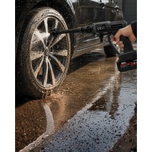 İlanib Ticaret Şarjlı Basınçlı Temizlik Tabancası Oto Yıkama Jant Cam Bahçe Temizleyici