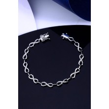 Innuendo Jewelry 925 Ayar Gümüş Sonsuzluk Bileklik