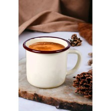 İnci Emaye Inci Emaye Kupa Bardak 380 ml Krem