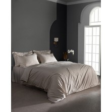 Madame Coco Lune King Size Bambu Saten Nevresim Takımı - Bej
