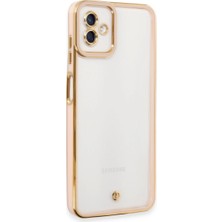 Vintessy Samsung Galaxy A04 Kılıf Liva Lens Silikon - Rose