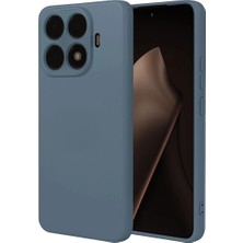 Vintessy Xiaomi Mi 15T Pro Nano Içi Kadife Silikon - Gri