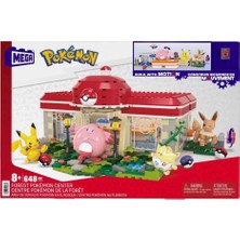 Motto Ticaret Mey Ithalat® HNT93 Mega Pokémon™ Pokémon Dinlenme Tesisi 648 Parça +8 Yaş