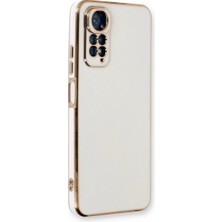 Vintessy Xiaomi Redmi Note 11 Kılıf Volet Silikon - Beyaz