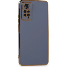 Vintessy Xiaomi Redmi Note 11 Pro Kılıf Volet Silikon - Mavi