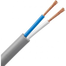 OEM Telefon Kablosu Lan LN-TEL22 Beyaz 2'li Flat Köken 100 Metre