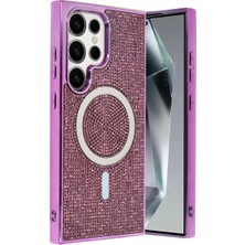 Vintessy Joko Samsung Galaxy S24 Ultra Helen Magsafe Kapak - Derin Mor