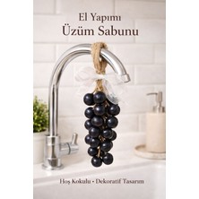 El Yapımı Üzüm Sabunu – Kokulu Dekoratif Musluğa Asılabilir Sabunp