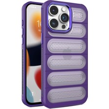 Vintessy Apple Iphone 14 Pro Kılıf Airmax Silikon Kapak - Derin Mor