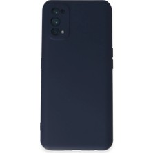 Vintessy Realme 7 Pro Kılıf Nano Içi Kadife Silikon - Lacivert