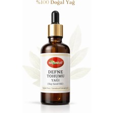 Safvital Defne Tohumu Yağı 50 ml Soğuk Pres Saf Doğal Yoğun Bakım Cilt Saç Besleyici Aromatik Yağ