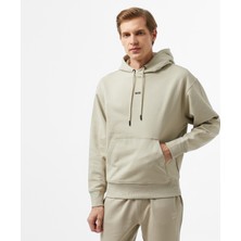 Boss Erkek Bej Sweatshirt