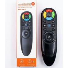 Herz Akıllı Air Kumanda Kr AMG17 Q6 Androıd Tv Box Uyumlu Ses Komutlu 2.4ghz Smart Tv Akıllı Kumanda