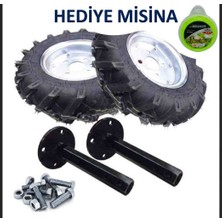 Mrc 400X8 Çapa Makinası Teker Aks Takımı 27MM Hediyeli Ürün