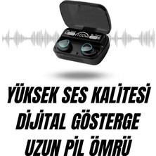 Vintessy Ucuz Kaliteli Yeni Nesil 7 Kordonlu Akıllı Saat ve Kablosuz Bluetooth Kulaklık Anc Özelliği