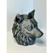 3D Kurt Figürlü Kalemlik