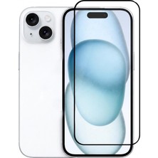 3gen Case Iphone 15 Plus Uyumlu Anti Static Tam Kaplayan 9h Cam Ekran Koruyucu