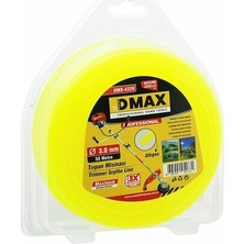 Go İthalat Altı Köşeli Çim Biçme Misinası 3MMX50MT (5517)