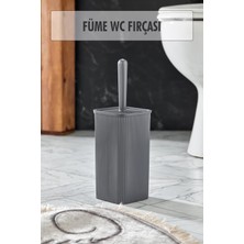 Depa Wc Fırçası & Tuvalet Fırçası Füme 2 Parça