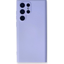 Brc Design Galaxy S23 Ultra Kılıf Nano Içi Kadife - Lila