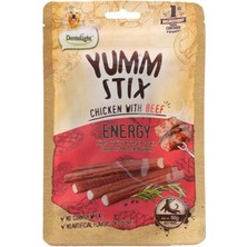 Dentalight Yumm Stick Energy Tavuklu ve Sığır Etli Köpek Ödül Çubuğu 50 gr