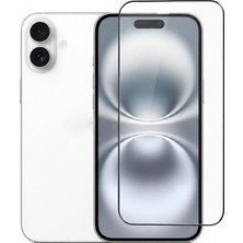 3gen Case Iphone 16 Plus Uyumlu Anti Static Tam Kaplayan 9h Cam Ekran Koruyucu
