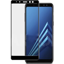 ZM Store Galaxy A7 2018 Uyumlu Kenarları Kırılmaya Dayanıklı Cam Ekran Koruyucu