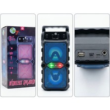 Magıcvoıce SK-1096 20 Watt Usb/sd/fm/bluetooth Destekli Mikrofon Girişli Taşınabilir Hoparlör