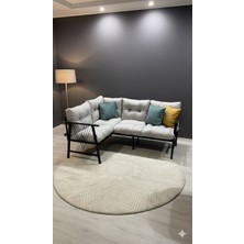 Modern Style Home Modern Orkide, Köşe Takımı, Mutfak, Balkon Köşe Takımı, Metal Kanepe, Koltuk Takımı,