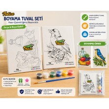 Notica Boyama Tuval Seti – Hazır Çizimli Eğitici Resim Kiti