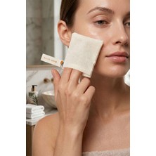 Salvia Dione %100 Doğal Yüz Kesesi - Floş Pamuk, Gözenek Sıkılaştırıcı ve Arındırıcı Peeling Etkili