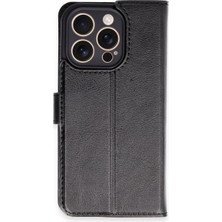Brc Design 16 Pro Kılıf Trend S Plus Kapaklı Kılıf - Siyah