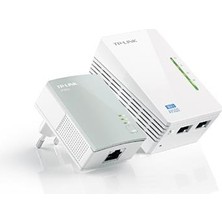 TP-Link TL-WPA4220 Kıt 300MBPS AV600 Priz Tipi Powerline Genişletici Kesintisiz Bağlantı Sağlar