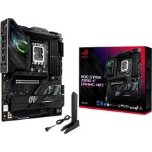 Asus Rog Strıx Z890-F Gamıng Wıfı Ddr5 8600MT/S 1xhdmı 1xdp 2xusb Type-C 5xm.2 Atx 1851P(INTEL Ultra Processors Serıes2)